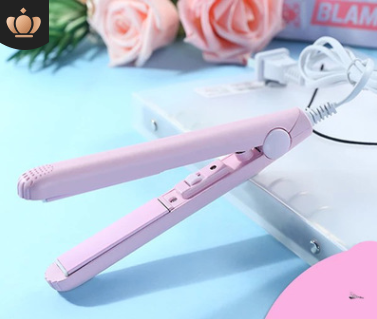 Portable Hair Curler with Hair Clips