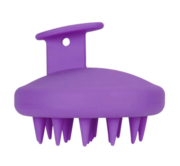 TPE Silicone Shampoo Brush Scalp Massager for Healthy Hair Growth