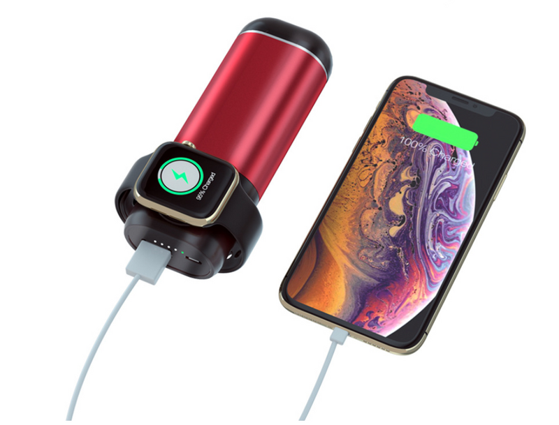 Portable 3 in 1 Wireless Charger and Power Bank Charging Station