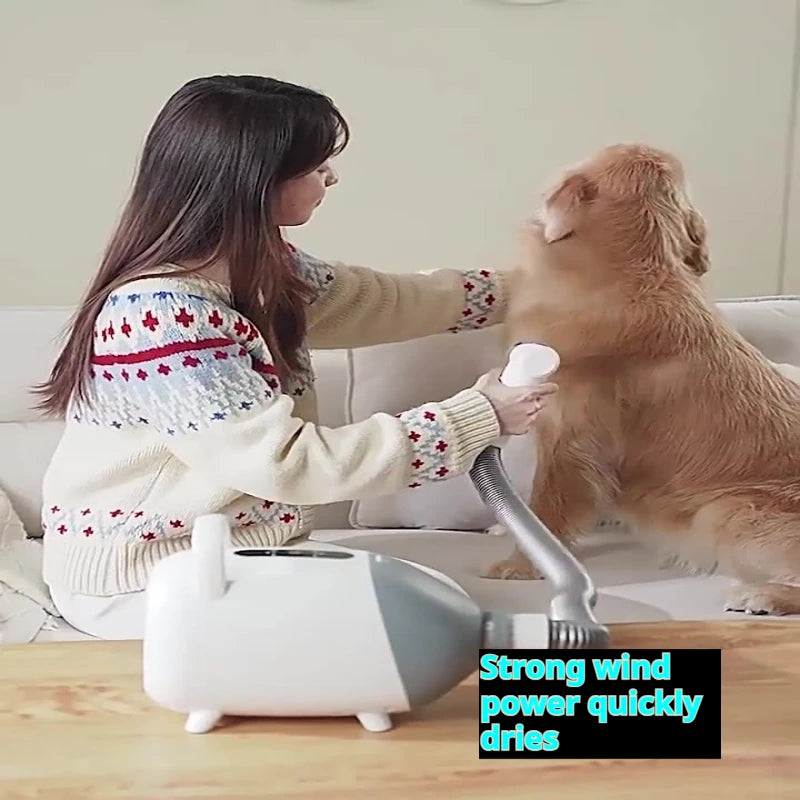 Home Use Dog Blow Dryer for Large Breeds Pet Smart Drying Machine Integrated Blow And Dry Device Essential Pet Care Supplies