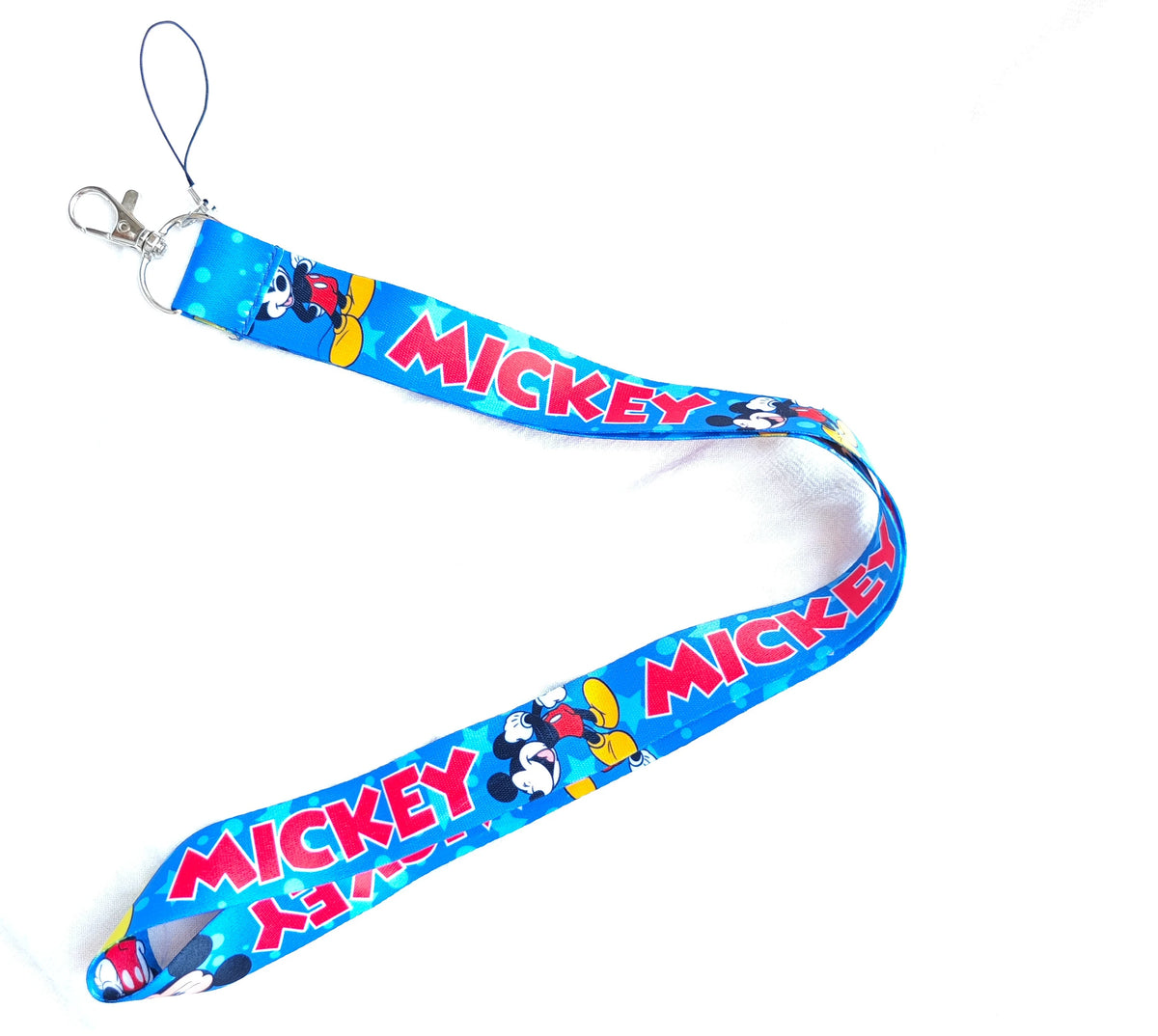 Wholesale Cartoon Anime Mouse Key Lanyard ID Badge Holders Animal Phone Neck Straps with Keyring Phone Accessories