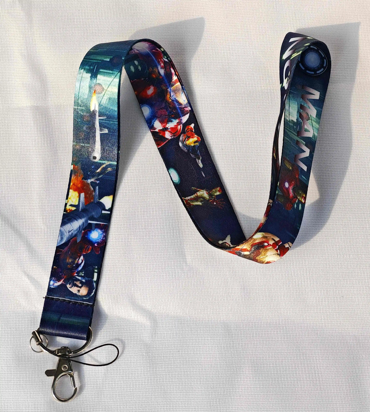Wholesale Cartoon Hero Movie Characters Key Lanyard ID Badge Holders Animal Phone Neck Straps with Keyring Phone Accessories