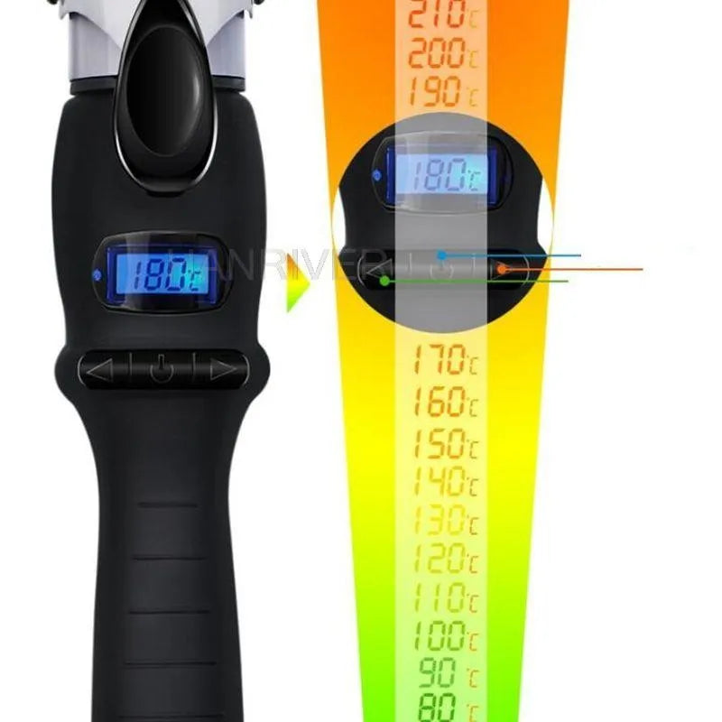 100V-220V LCD Temperature Adjustment Hair Curler Professional Curling Irons Wand Wavers Beauty Styling Tools