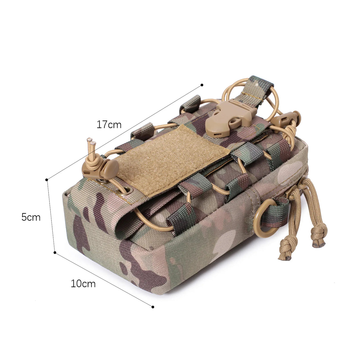 Hunting Waist Bag Molle Bottle Pouch Tactical Bag EDC Tools Belt Pack Outdoor Vest Pack Wallte Phone Accessories Pocket