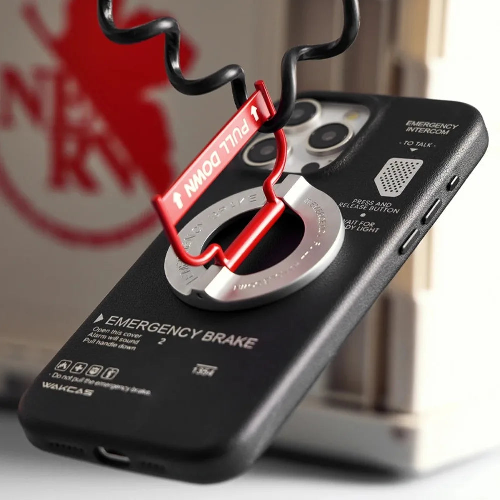 WAKCAS Magnetic Phone Stand Ultra-thin Alloy Multi-functional Folding Bracket Phone Accessories Original Design Personalized