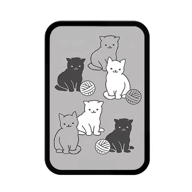 Horse Cat Rabbit Cartoon Magnetic Grip Card Holder Phone Stand for IPhone Holder Mount Support for Galaxy Phone Accessories