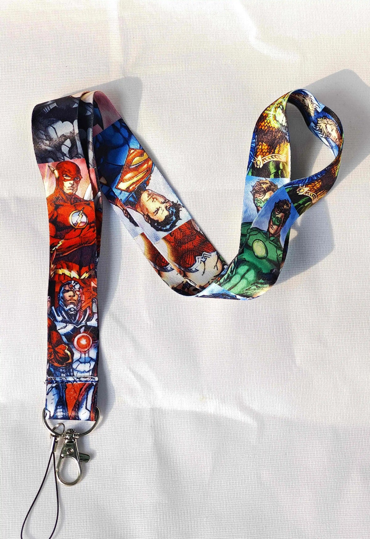 Wholesale Cartoon Hero Movie Characters Key Lanyard ID Badge Holders Animal Phone Neck Straps with Keyring Phone Accessories
