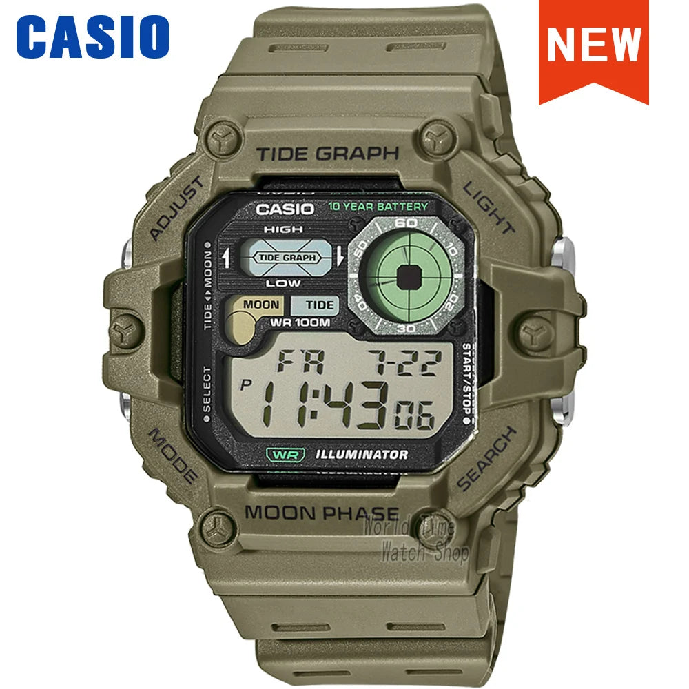 Casio Men's Watch Fashion Sports Outdoor Wristwatch Active Lifestyle Timepiece Casual Design WS-1700H Series