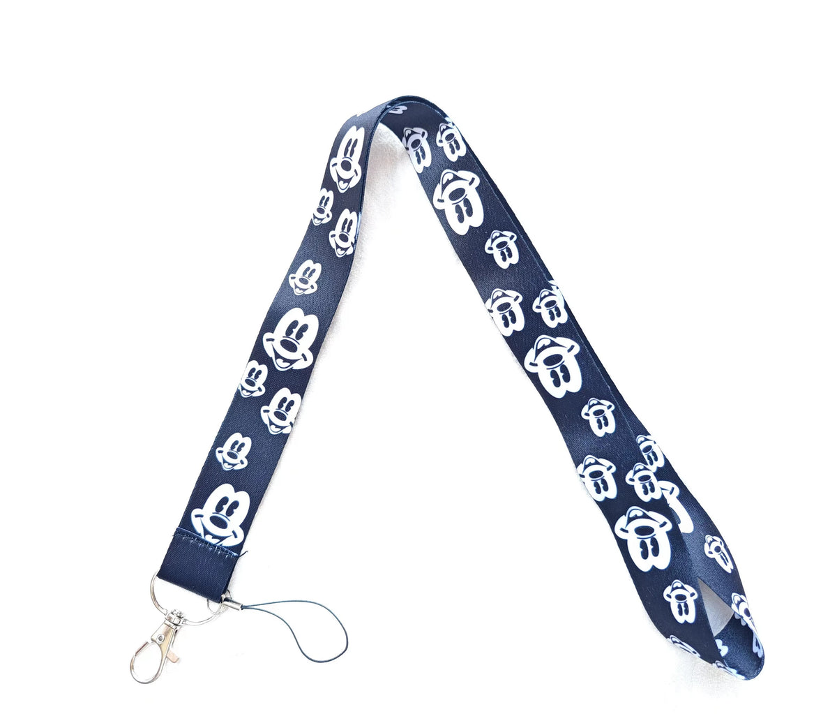 Wholesale Cartoon Anime Mouse Key Lanyard ID Badge Holders Animal Phone Neck Straps with Keyring Phone Accessories