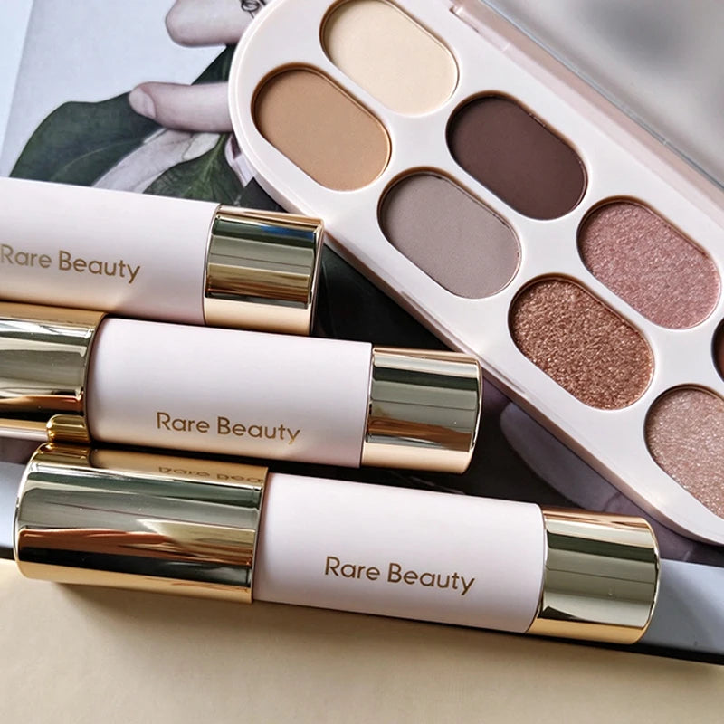 Rare Beauty 3D Facial Contour Stick Moisturizing Water Brightening Butter Lipstick Fine Shining Matte Eye Shadow Plate Cosmetics