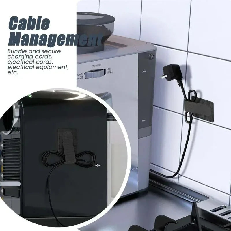 100pcs Cable Management Cable Organizer Cable Winder Tape Protector for Wire Ties Phone Accessories Organizador Cables Orginazer