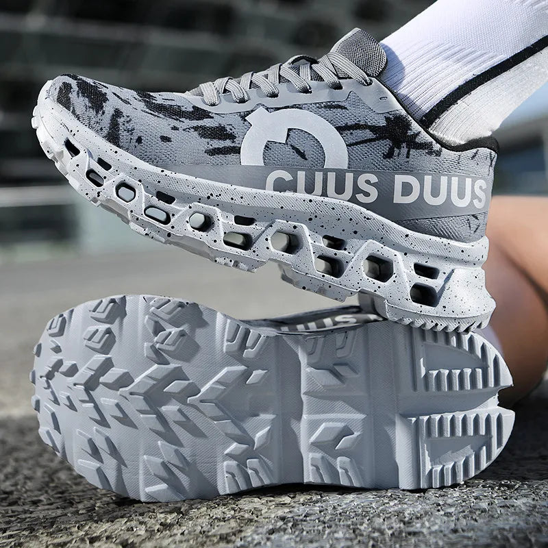 New Fashion Men Sport Running Shoes Breathable Anti Slip Cushioning Road Run Sport Lifestyle Outdoor Sneakers Casual Shoes 39-45