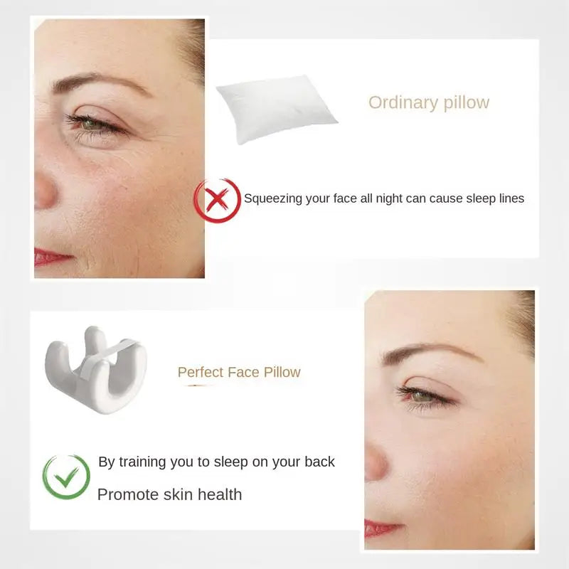 Beauty Pillow with Perfect Cheek Rebound, Stress Relief, and Fatigue-Free Memory Pillow, Super Soft and Comfortable Sleep Pillow