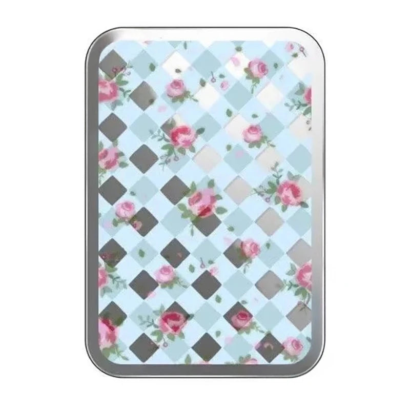 Spring Flowers Magnetic Grip Card Holder Phone Stand for IPhone Holder Mount Support for Galaxy Phone Accessories