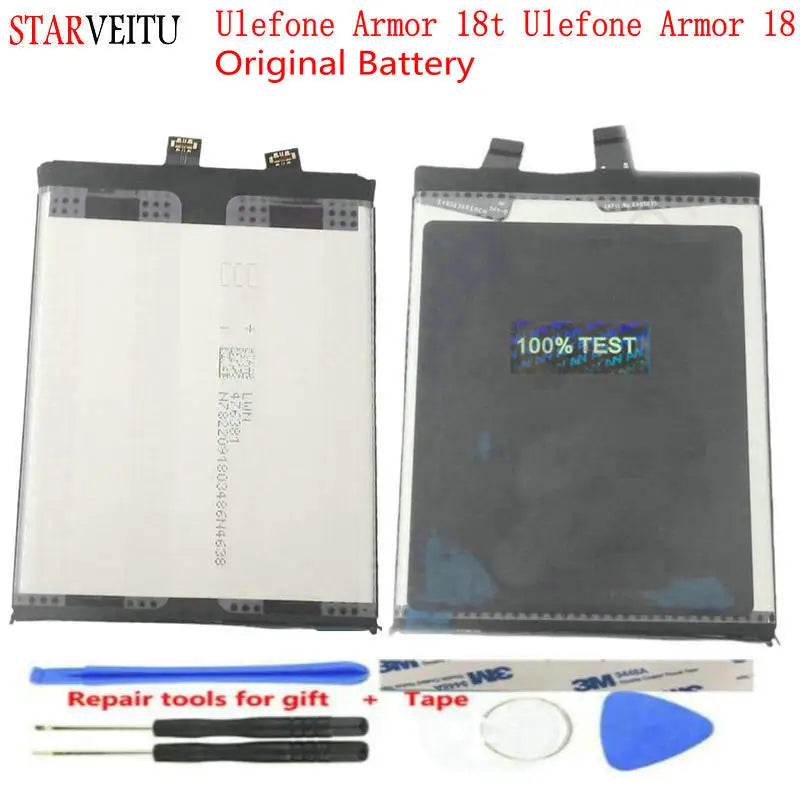 Armor 18t Battery for Ulefone Power Armor 18 Original Bateria 9600mAh 6.58"Mobile Phone Accessories