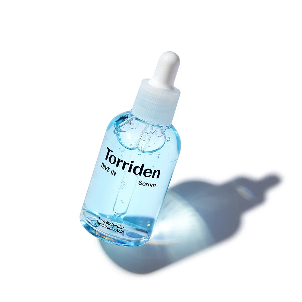 Torriden DIVE-IN Low-Molecular Hyaluronic Acid Serum 50ml,Refreshing & Non-Sticky,Korean Skincare,K-Beauty,Korean Makeup