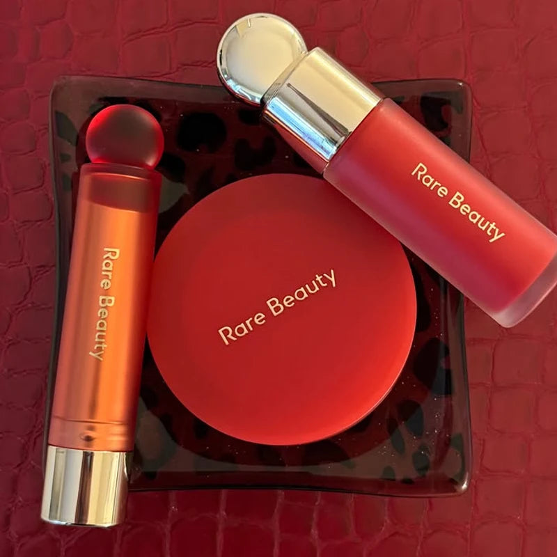 Rare Beauty Moisturizing Lip Gloss Blush Cream Lasting Mashed Potato Liquid Blusher Hand Cream Skincare Spray Prime Products