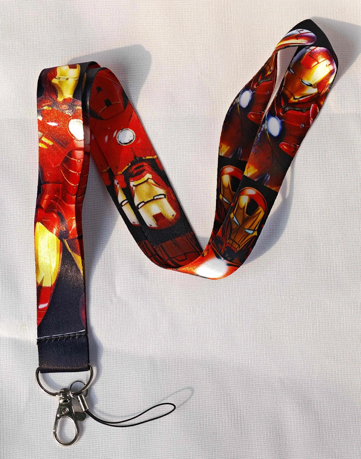 Wholesale Cartoon Hero Movie Characters Key Lanyard ID Badge Holders Animal Phone Neck Straps with Keyring Phone Accessories