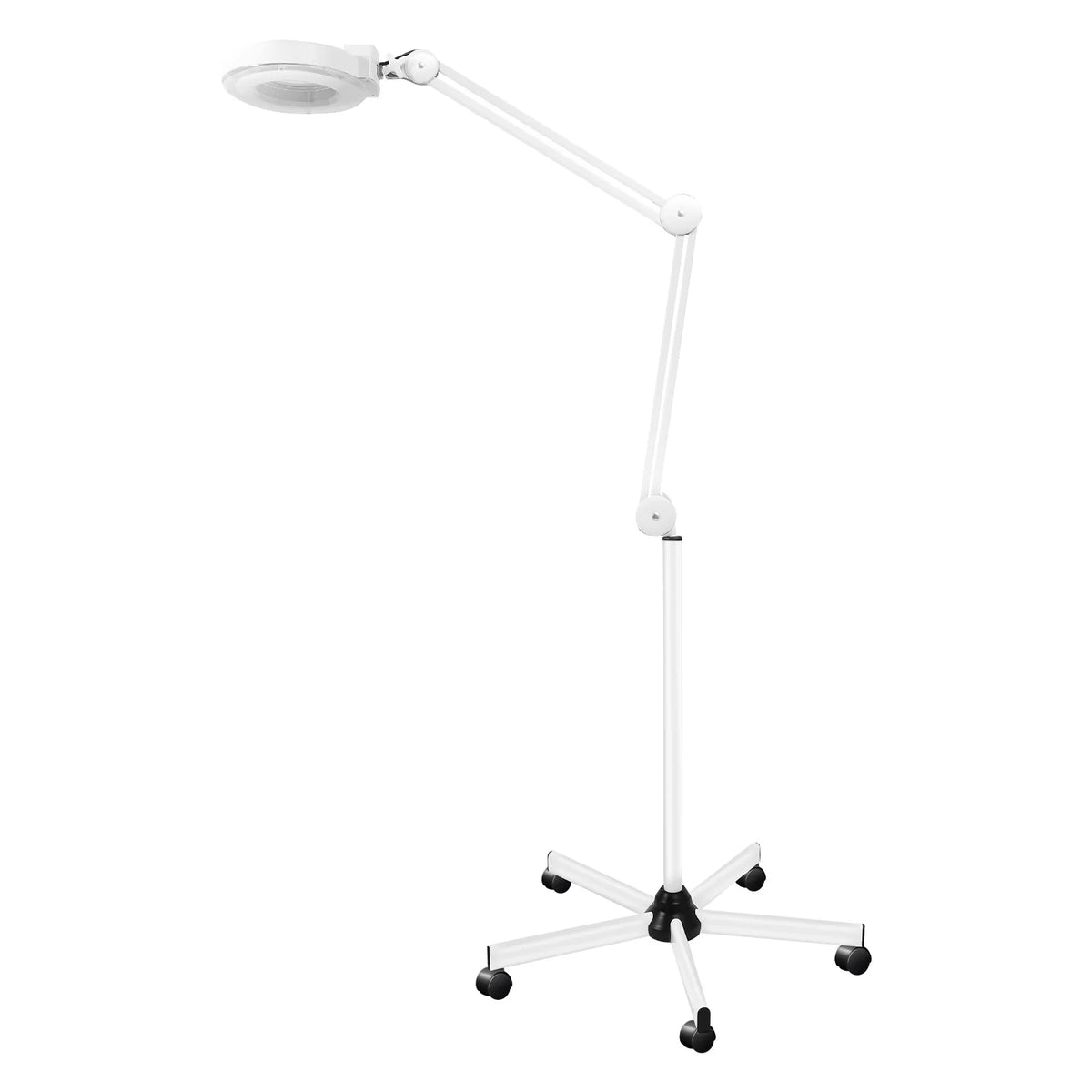 5/8X Magnifying Lamp with Light&Stand, 24W Magnifying Glass For Beauty Salons,Nail Salons, Hospitals