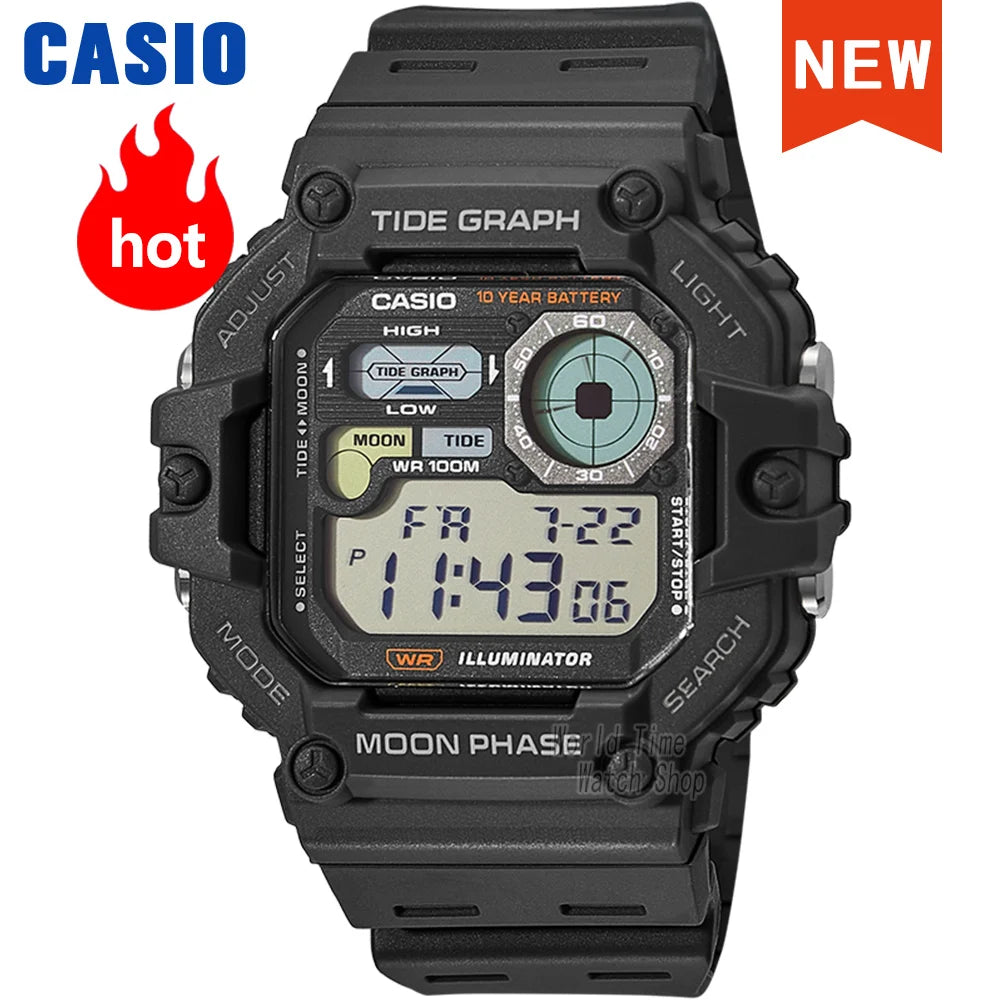 Casio Men's Watch Fashion Sports Outdoor Wristwatch Active Lifestyle Timepiece Casual Design WS-1700H Series