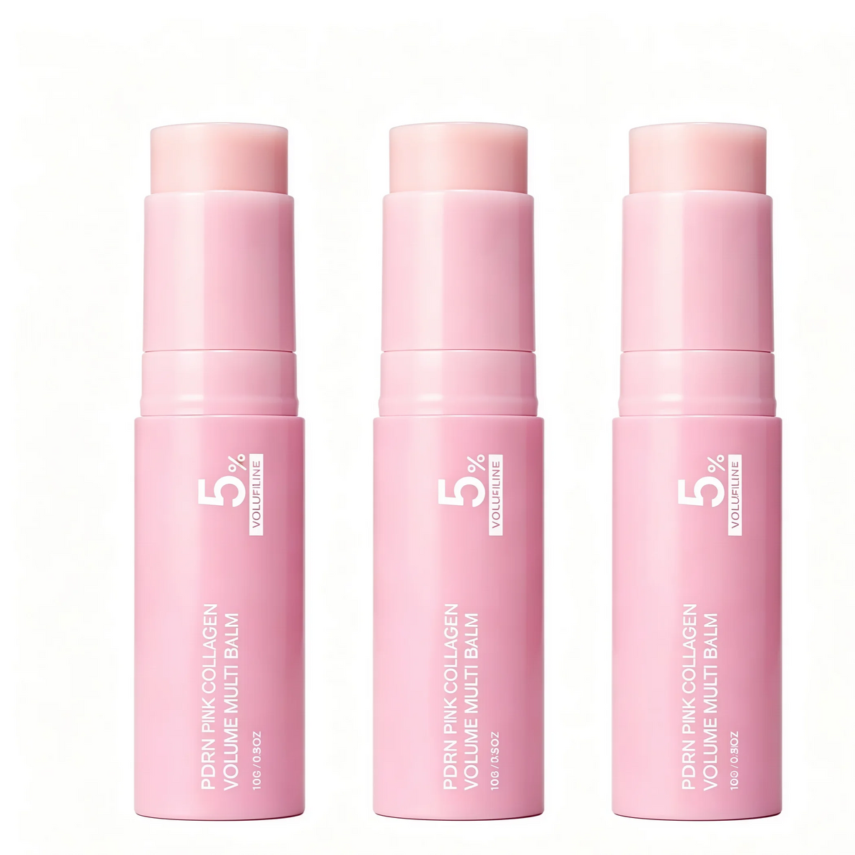 K‑Beauty PDRN 5% Volufiline & Collagen Multi‑Balm Stick Anti‑Aging Anti‑Wrinkle Facial Moisturizer Deep Hydration Firming Plumping Skin Care Stick Improve Fine Lines Elasticity Portable Face Neck Eye Skin Repair Balm