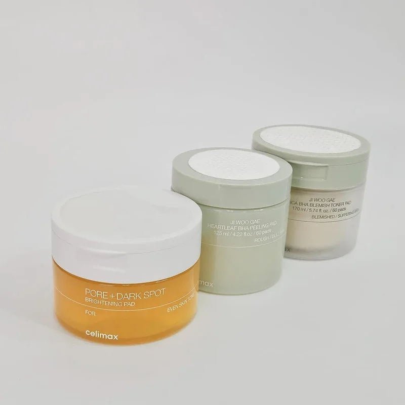Celimax Pore Dark Spot Brightening Serum Facial Pads Minimize Pores Fade Dullness Skin Tone Skin Care Face Daily Beauty Routine