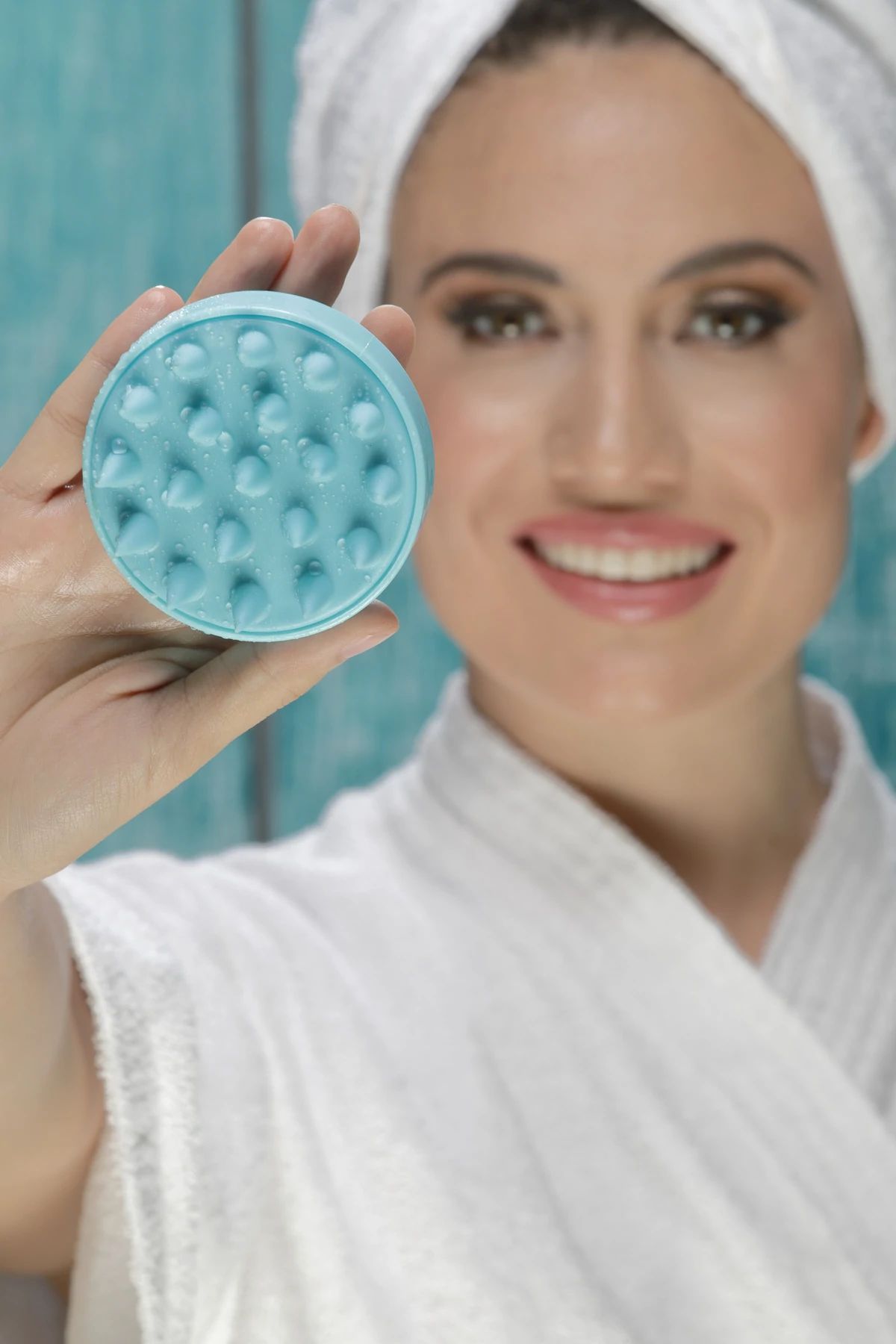 Silicone Scalp Massager Brush for Hair Growth Deep Clean All Types