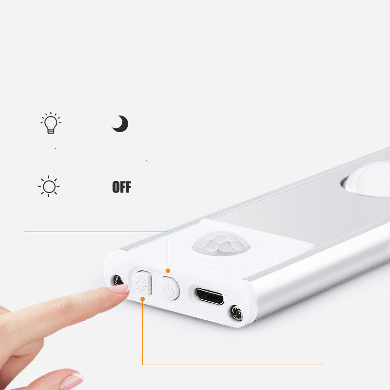 Smart Motion Sensor LED Night Light Rechargeable