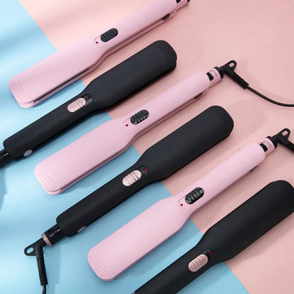 Dual-Use Electric Hair Curler &amp; Straightener