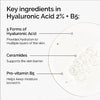 Hyaluronic Acid 2% + B5 Hydrating Serum with Ceramides Essence Liquid Fade Fine Lines Firm and Nourish Sensitive Skin 30ML