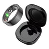 2024 COLMI R02 Smart Ring with Charging Case for Men Women, Battery Life, 39 Days, Health Monitor, 5ATM Waterproof