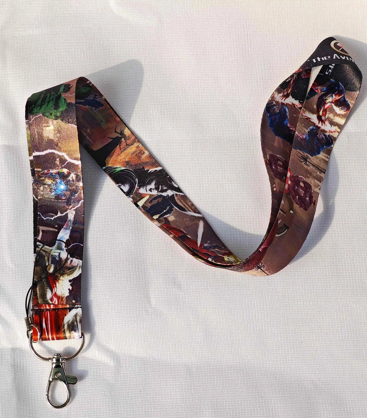 Wholesale Cartoon Hero Movie Characters Key Lanyard ID Badge Holders Animal Phone Neck Straps with Keyring Phone Accessories