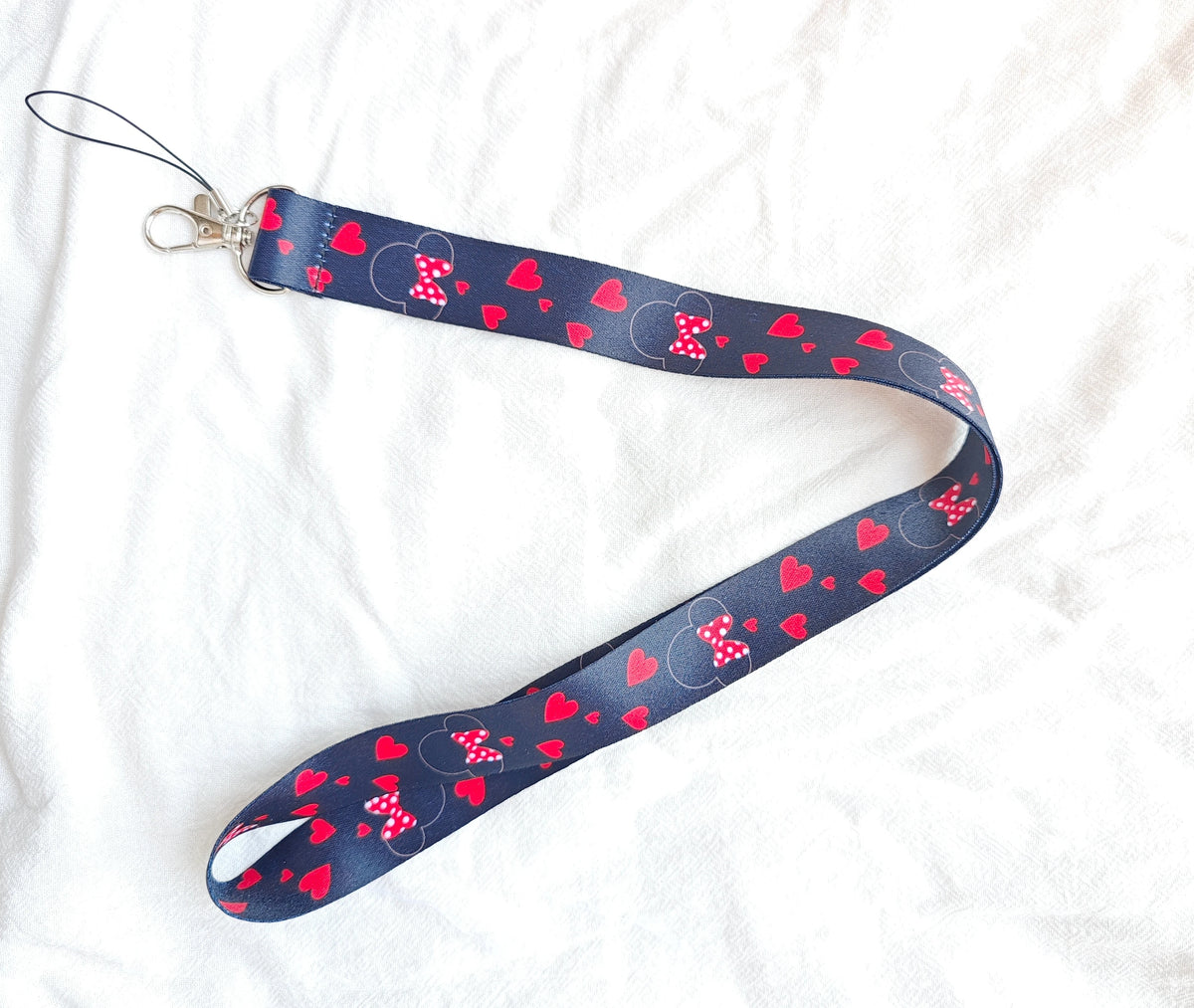 Wholesale Cartoon Anime Mouse Key Lanyard ID Badge Holders Animal Phone Neck Straps with Keyring Phone Accessories
