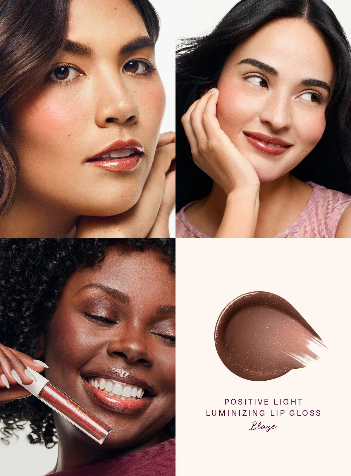 Rare Beauty Moisturizing Lip Gloss Blush Cream Lasting Mashed Potato Liquid Blusher Hand Cream Skincare Spray Prime Products