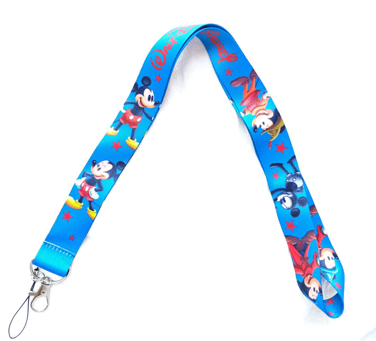 Wholesale Cartoon Anime Mouse Key Lanyard ID Badge Holders Animal Phone Neck Straps with Keyring Phone Accessories