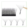 MARIA 5D W Lashes Easy Fan Eyelash Extensions Wholesales Y Premade Volume 12 Rows W Style Natural Soft Private Logo