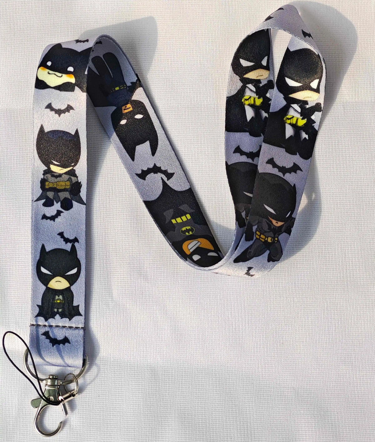 Wholesale Cartoon Hero Movie Characters Key Lanyard ID Badge Holders Animal Phone Neck Straps with Keyring Phone Accessories