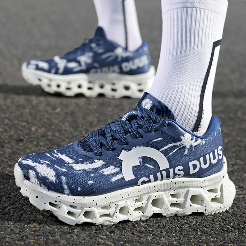 New Fashion Men Sport Running Shoes Breathable Anti Slip Cushioning Road Run Sport Lifestyle Outdoor Sneakers Casual Shoes 39-45