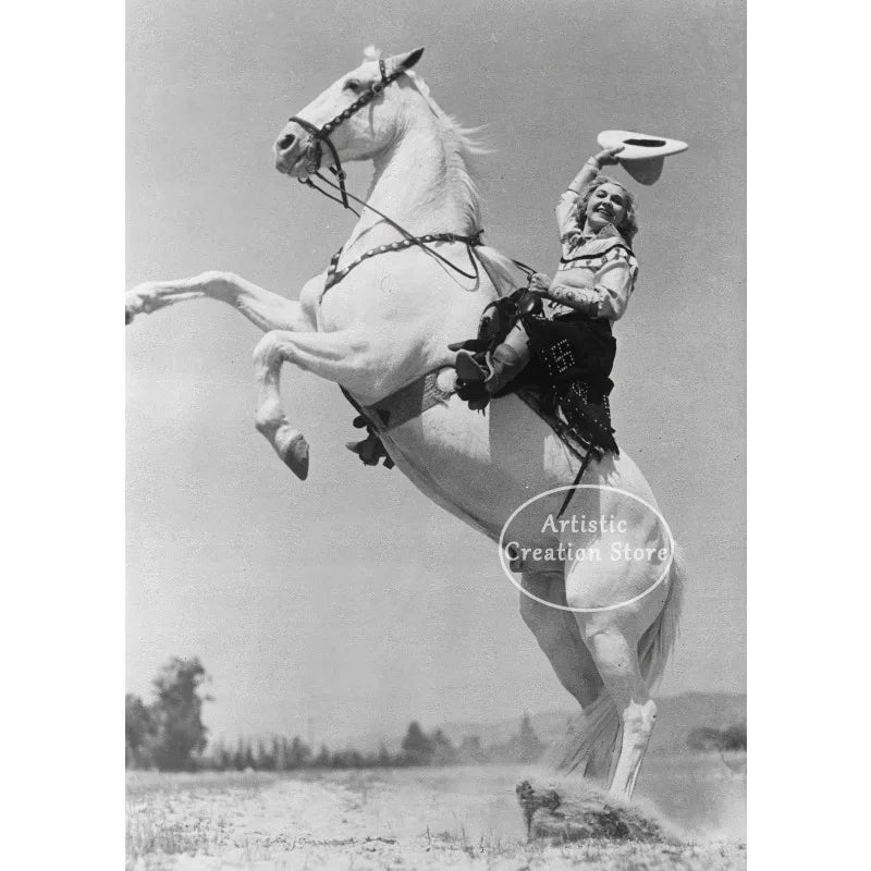 Black and White Polo Sports Black Horse Equestrian Lifestyle Photography Fine Art Poster Canvas Painting Wall Picture Home Decor