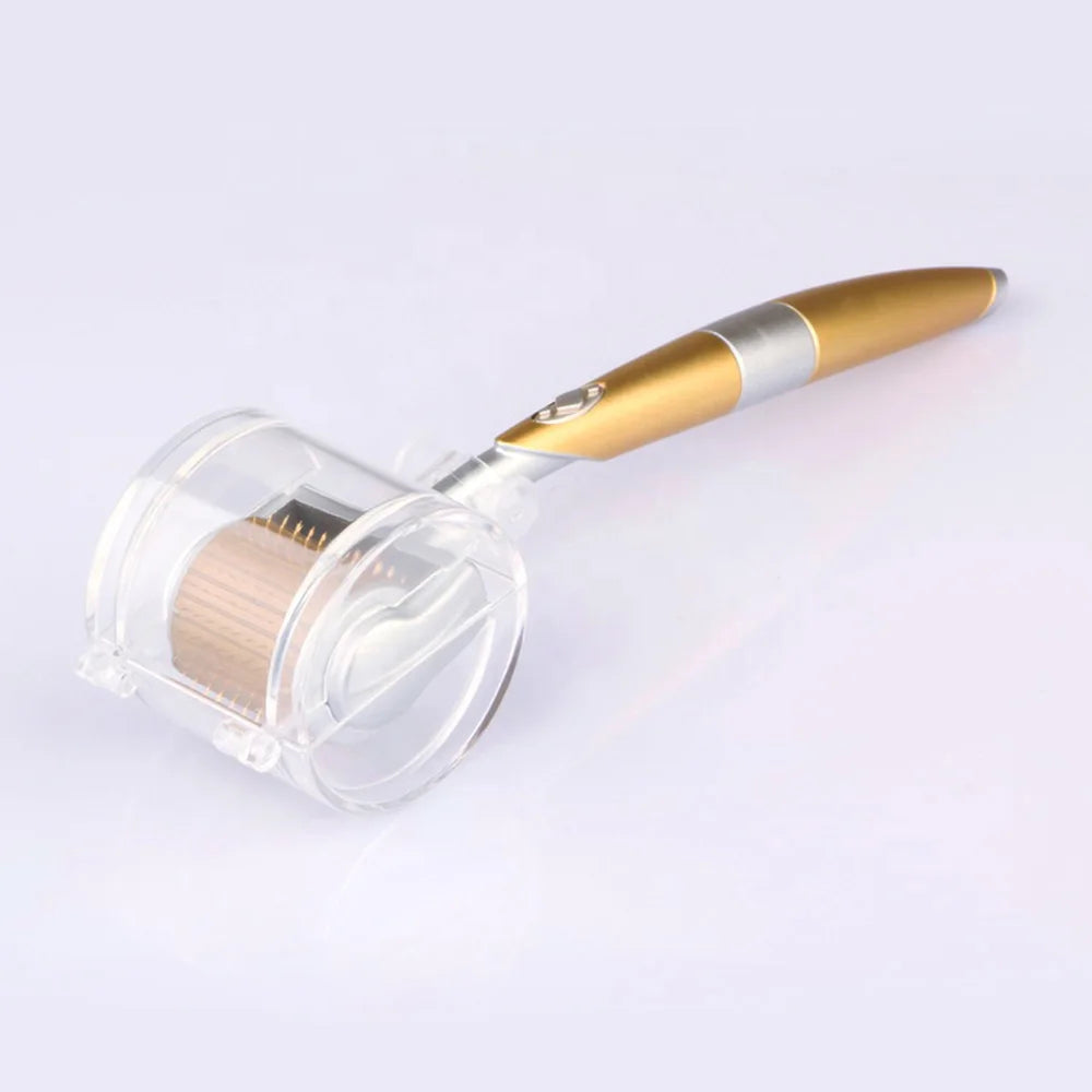 ZGTS Titanium 0.2mm Derma Roller 192 Needles Microneedle System Dermaroller for Face Care Skin Care Treatment Beauty Tool