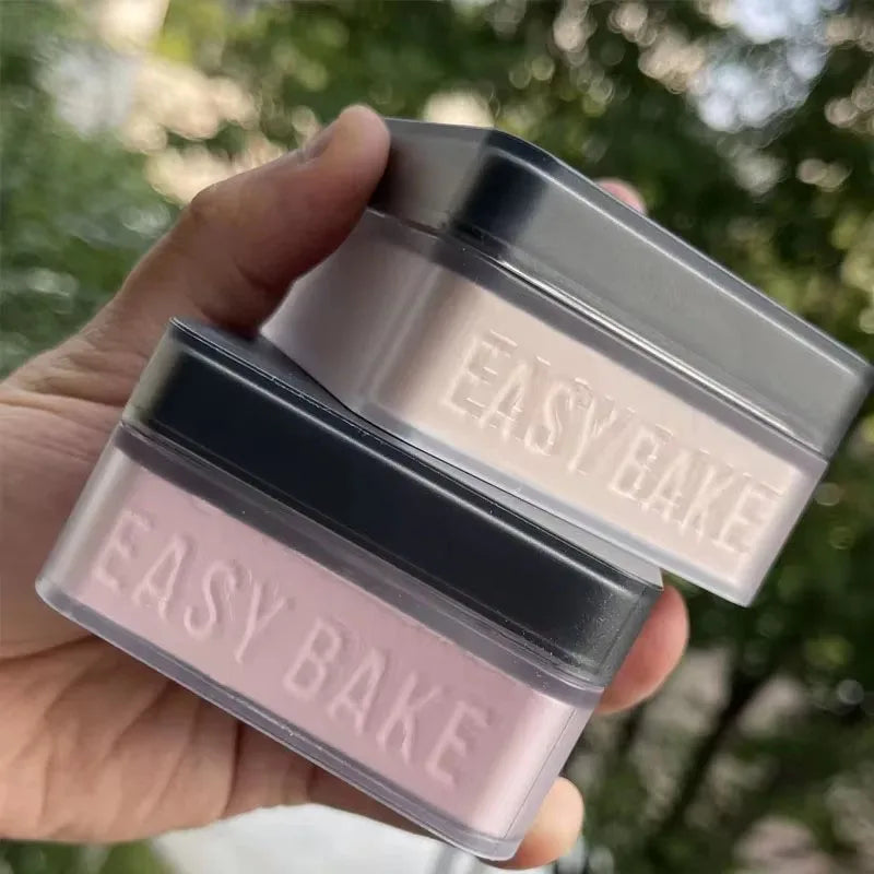 Hot Brand Color Blocking Easy Bake Fragrance Free Loose Baking and Setting Powder Beauty Oil Control Matte Waterproof Cosmetics
