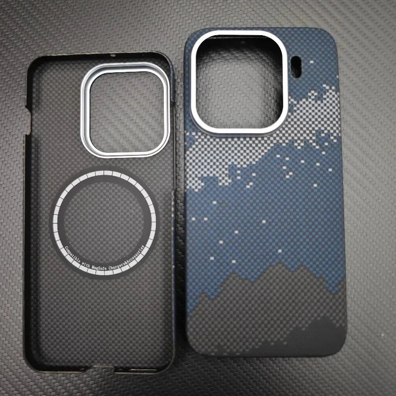 Magnetic Case For Oppo Find X9 Pro Aramid Carbon Fiber Cover For Magsafe For Oppo Find X9 Cover Mobile Phone Accessories