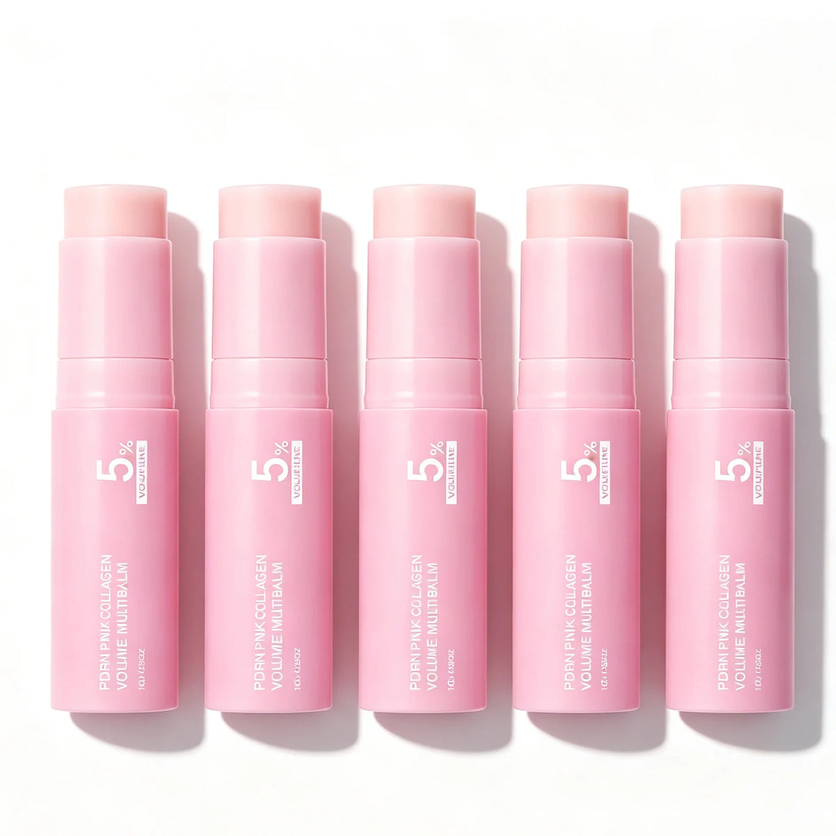 K‑Beauty PDRN 5% Volufiline & Collagen Multi‑Balm Stick Anti‑Aging Anti‑Wrinkle Facial Moisturizer Deep Hydration Firming Plumping Skin Care Stick Improve Fine Lines Elasticity Portable Face Neck Eye Skin Repair Balm