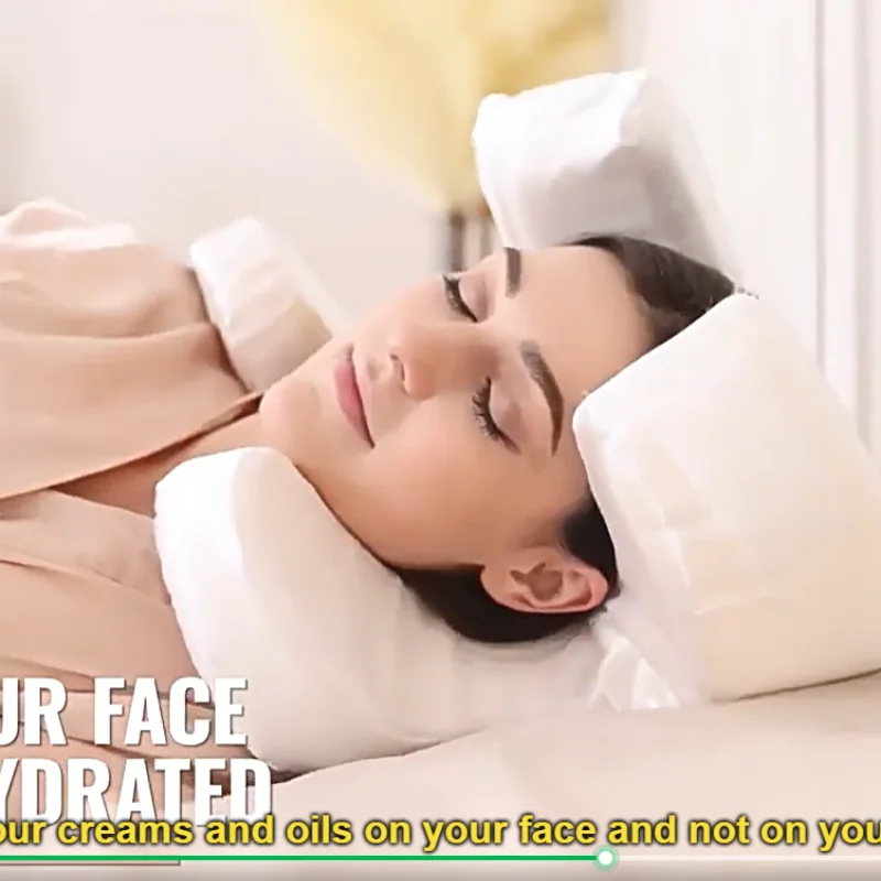 Beauty Pillow with Perfect Cheek Rebound, Stress Relief, and Fatigue-Free Memory Pillow, Super Soft and Comfortable Sleep Pillow