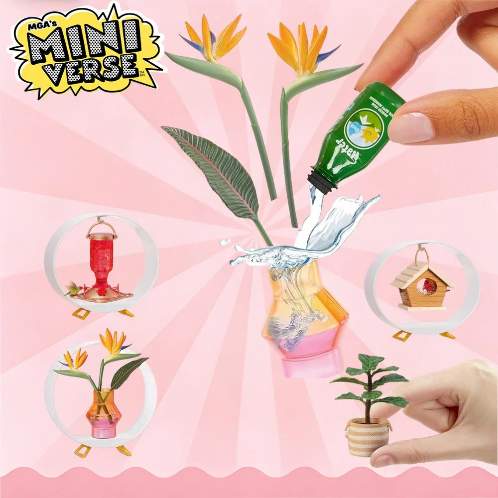 MGA Miniverse Make It Mini Lifestyle Home Series 1 Mini Collectibles Mystery Blind Packaging DIY Resin Play Replica Collectors