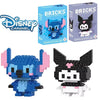 Disney LiLo Stitch Toys Building Blocks Sanrio Kuromi lega Anime Cartoon Character Model Building Blocks Toy for children Gift