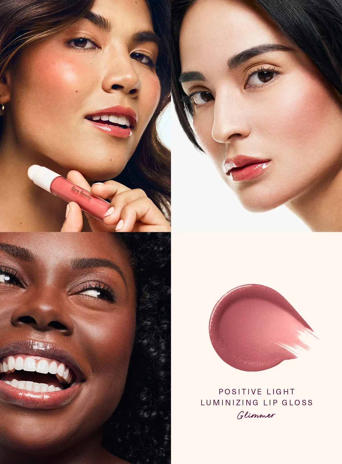 Rare Beauty Moisturizing Lip Gloss Blush Cream Lasting Mashed Potato Liquid Blusher Hand Cream Skincare Spray Prime Products