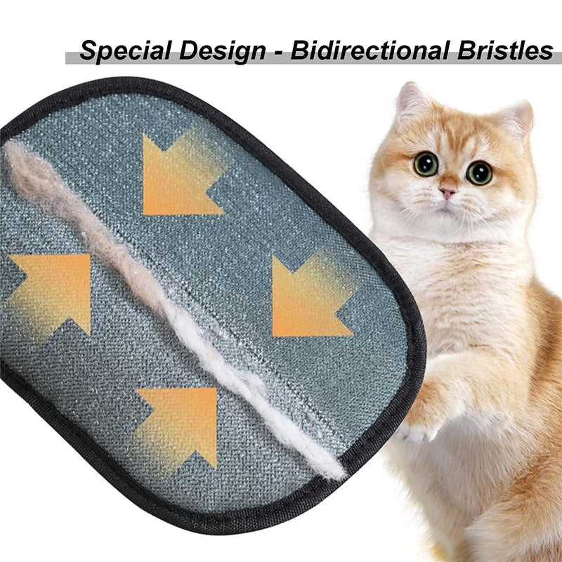 Cat Dog Electrostatic Pet Hair Removal Glove Fur Cleaning Grooming Accessory Suit For Cats Dogs Pet Care Supplies Clean Brush