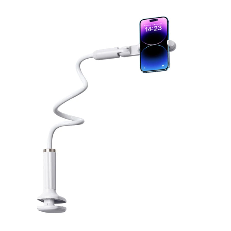 Oatsbasf Bedside Phone Stand Clip Holder 900° Free Rotation Phone Holder Lazy Bracket 10kg Load Bearing Phone Accessories