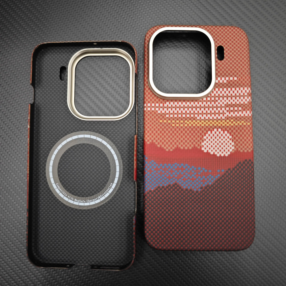 Magnetic Case For Oppo Find X9 Pro Aramid Carbon Fiber Cover For Magsafe For Oppo Find X9 Cover Mobile Phone Accessories